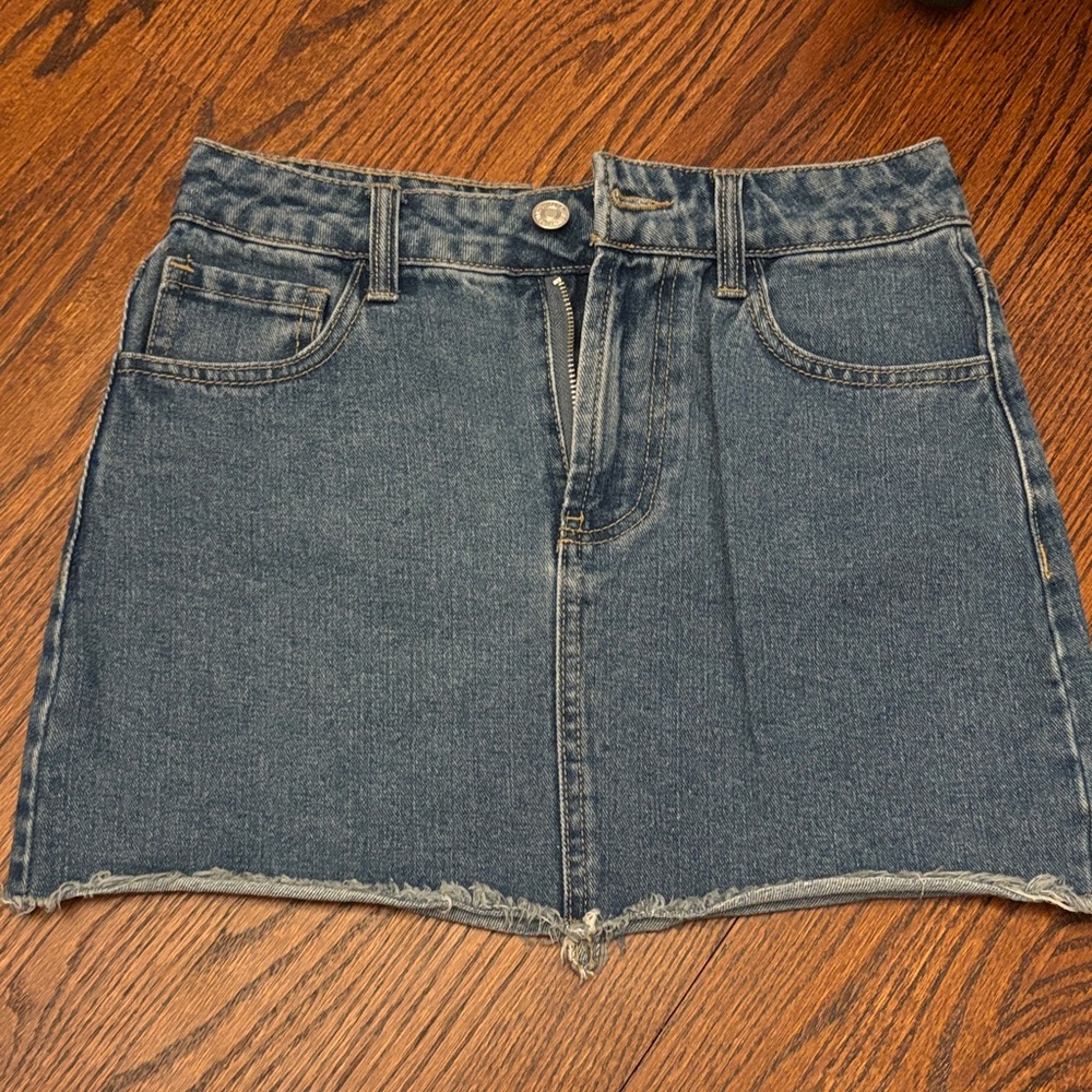 Forever 21 Blue Denim Skirt